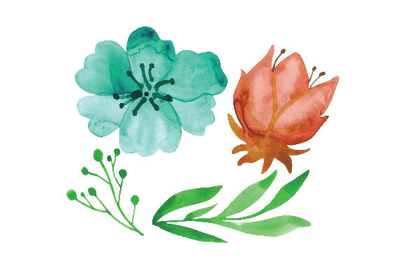 Boho Watercolor Flowers: Crafts & Designs for Real Publishing