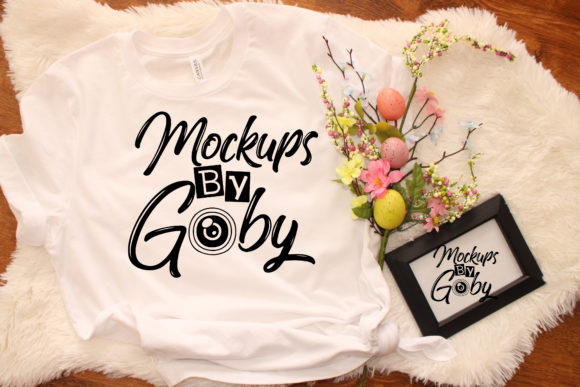 Easter Mockup: Spring Graphics for T-Shirts