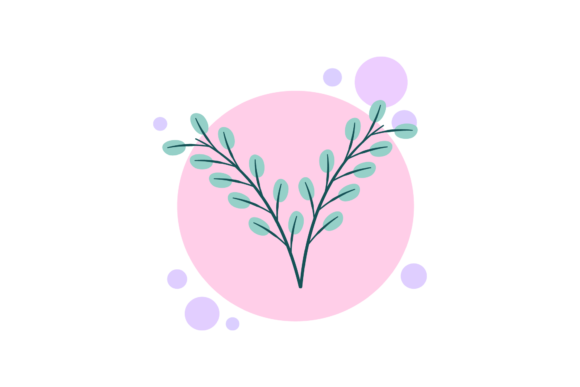 Flowers Leaf Floral Arts Graphics for Handmade Creations