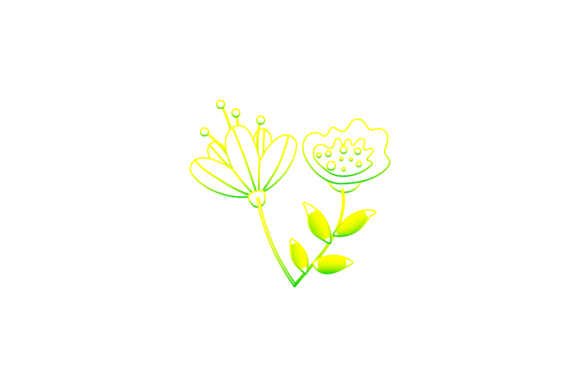 Flowers Leaf Floral Vector Graphics for Crafting
