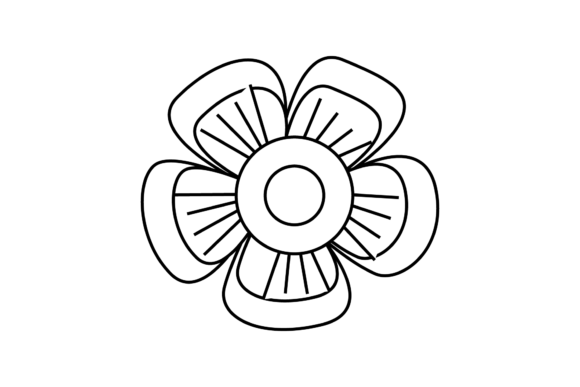 Flowers Petals Outline: A Designer's Review of Modern Graphics and Icons