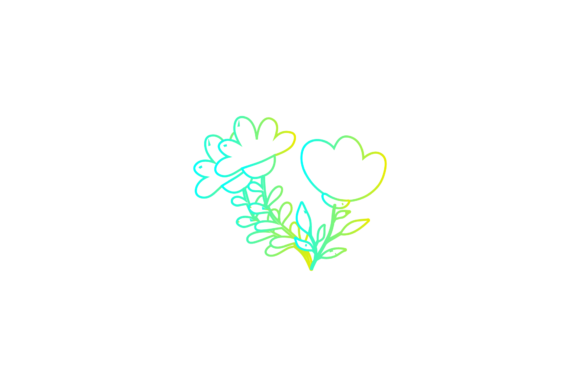 Flowers Springtime Graphic Design for Icons and Graphics