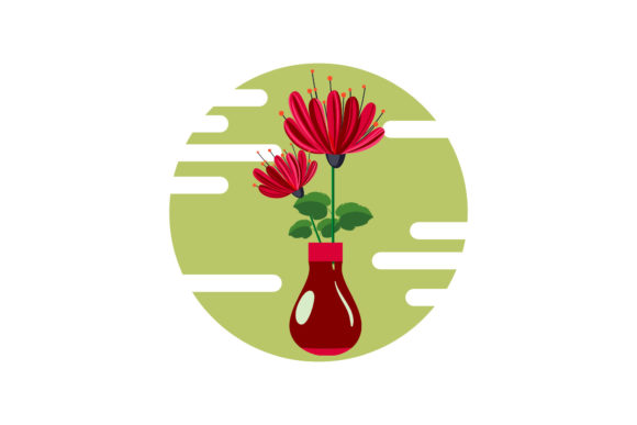 Vector Flowers Design for Graphics and Icons